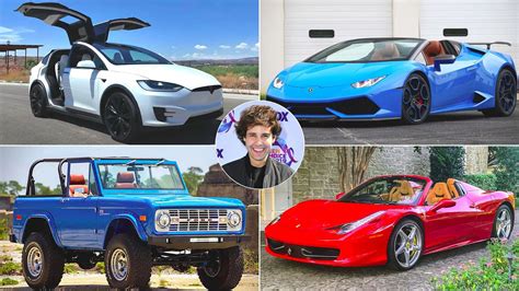 Famous Youtuber David Dobrik’s Car Collection